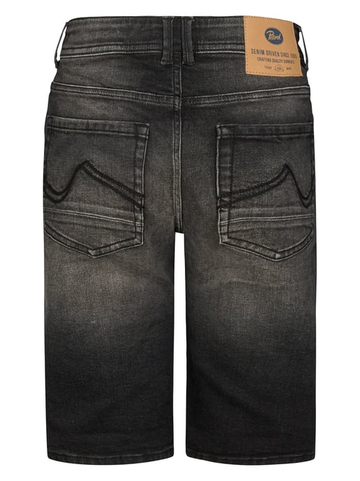 Petrol Industries - Jongens Bullseye Regular Fit Denim Short SanFelipe - Zwart - Image 3