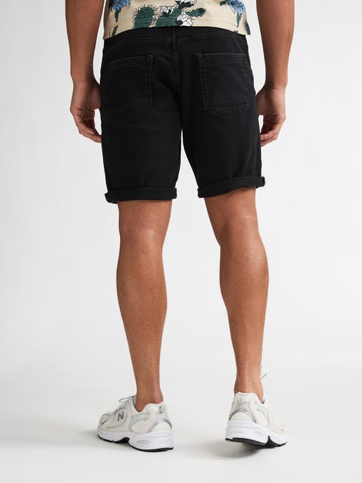 Petrol Industries - Heren Bassano Regular Jeansshort Shockwave - Zwart - Image 4