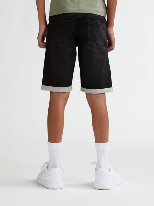 Petrol Industries - Jongens Jackson denim jogger short Gonzaga - Zwart - Image 4
