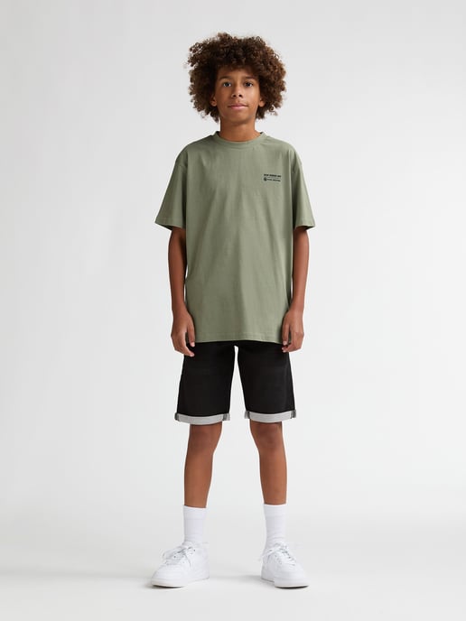 Petrol Industries - Jongens Jackson denim jogger short Gonzaga - Zwart - Image 5
