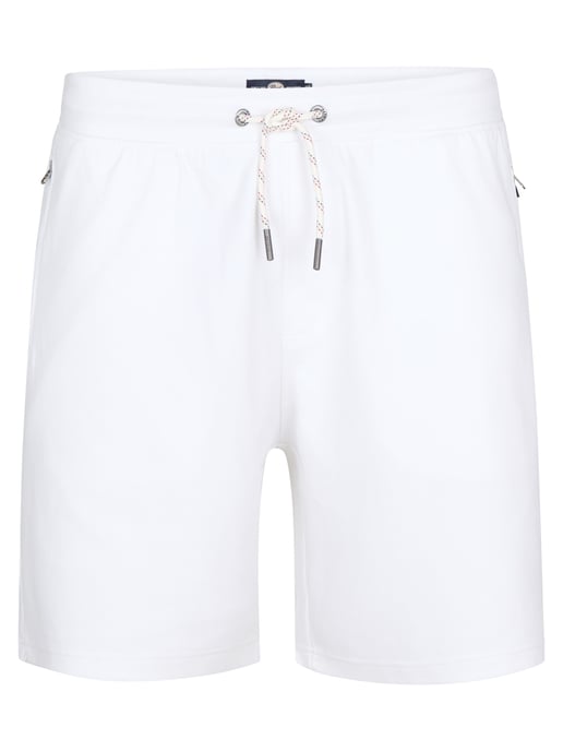 Petrol Industries - Heren Plus Size Sweat short Horizon - Wit - Image 1