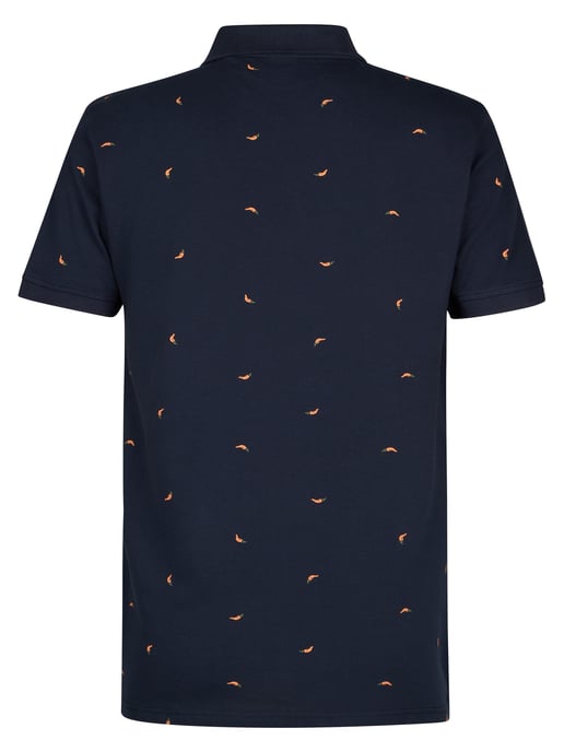 Petrol Industries - Heren Piqué polo Escape - Blauw - Image 2