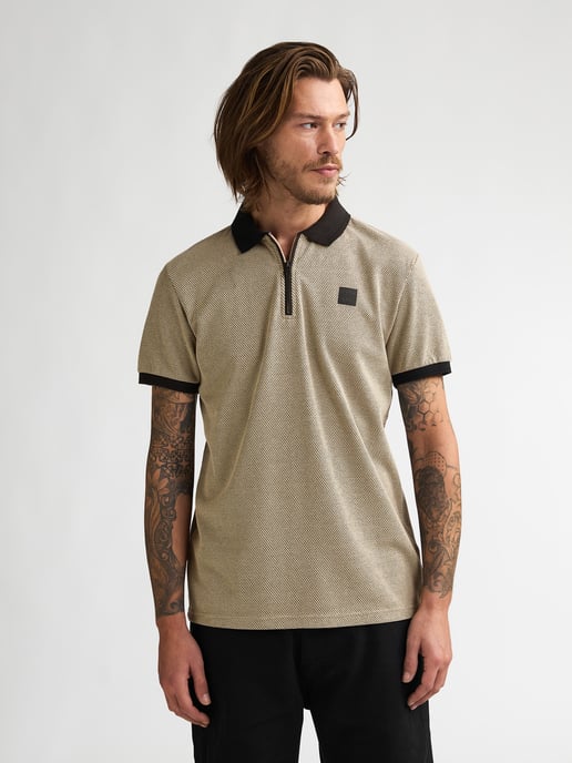 Petrol Industries - Heren Piqué polo Turbo - Oranje - Image 3