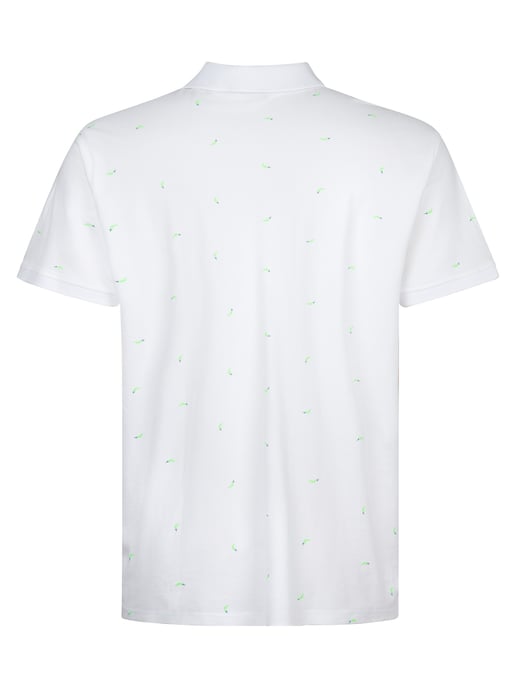 Petrol Industries - Heren Plus Size polo met korte mouwen Chassis - Wit - Image 2