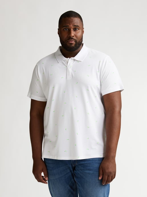 Petrol Industries - Heren Plus Size polo met korte mouwen Chassis - Wit - Image 3