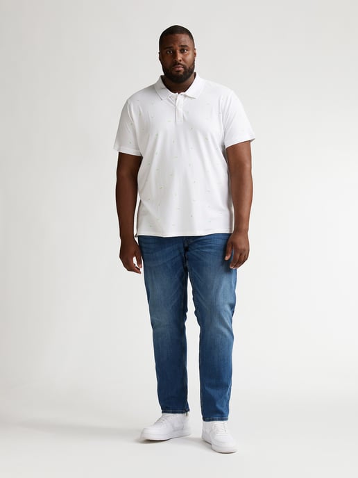 Petrol Industries - Heren Plus Size polo met korte mouwen Chassis - Wit - Image 5
