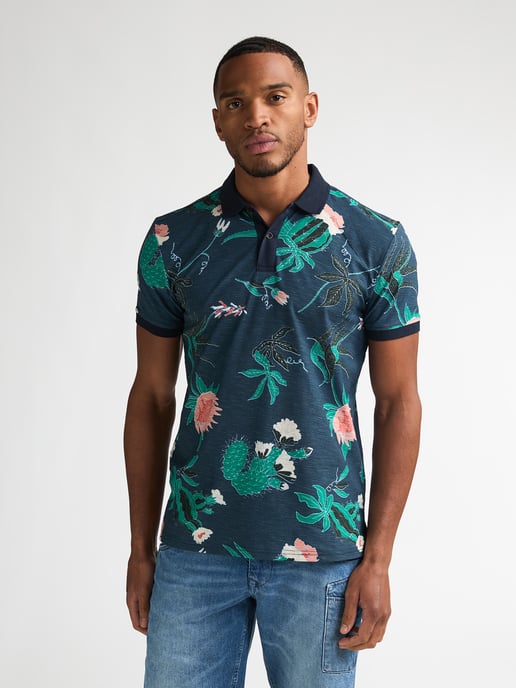 Petrol Industries - Heren Piqué polo Nitro - Blauw - Image 3
