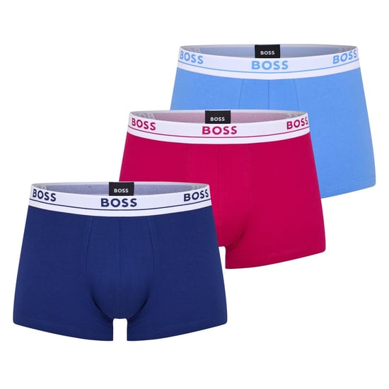Men's Boss 3 Pack Plain Design Trunk in Miscellaneous - Image 1