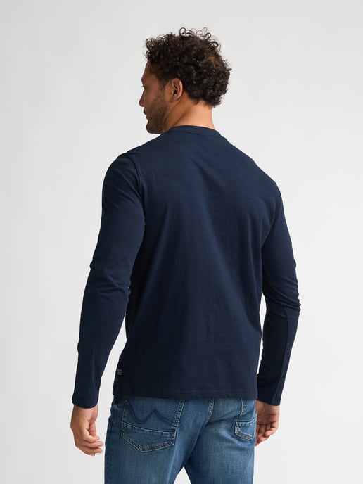 Petrol Industries - Heren Jersey T-shirt met lange mouwen Tormenta - Blauw - Image 4