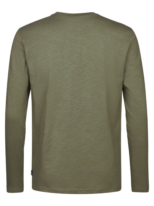 Petrol Industries - Heren Jersey T-shirt met lange mouwen Tormenta - Groen - Image 2