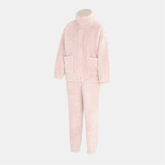 Women's Miso Sherpa Suit Ladies in Pink - Image 3