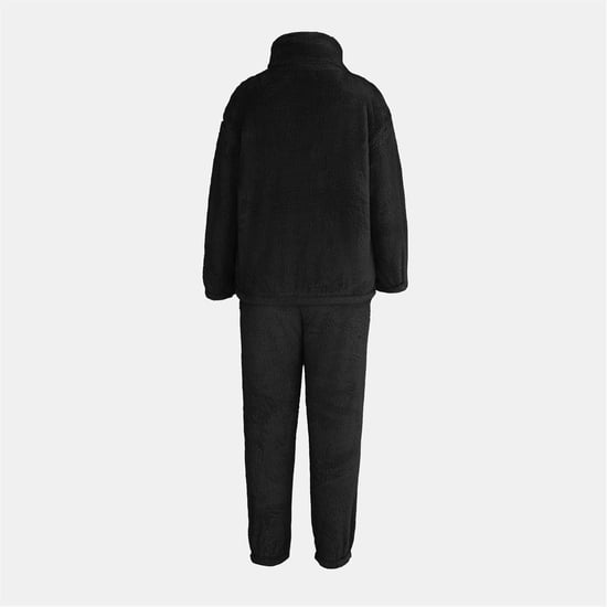 Women's Miso Sherpa Suit Ladies in Black - Image 2