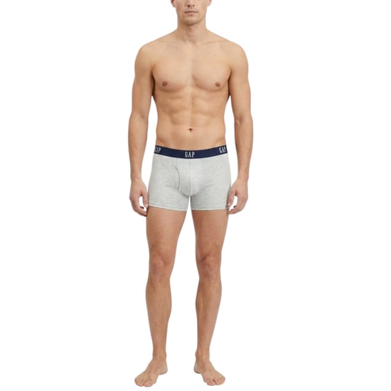 GAP Original Men's Boxer Briefs Cotton Stretch 3Pack Underwear Mix Assorted Design - Image 2