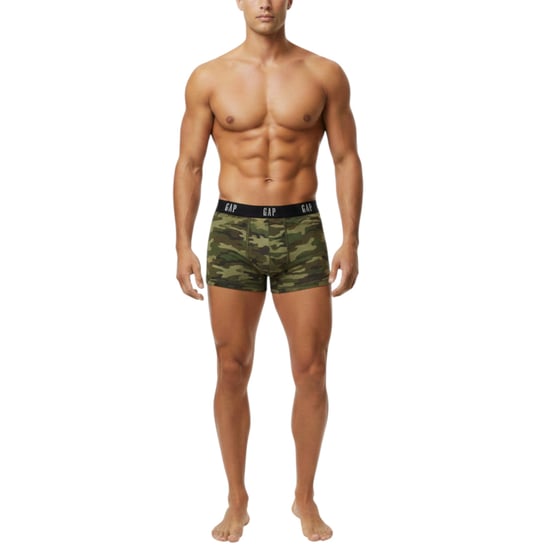 GAP Original Men's Boxer Briefs Cotton Stretch 3Pack Underwear Mix Assorted Design - Image 3
