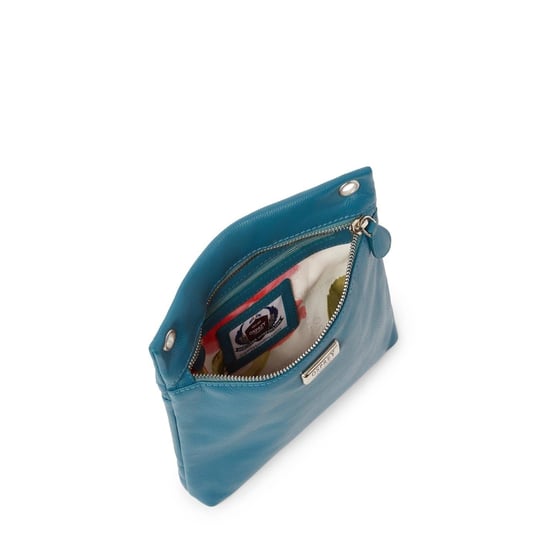 Accessories Osprey London London Miami Leather Crossbodyody Bag in Teal - Image 2
