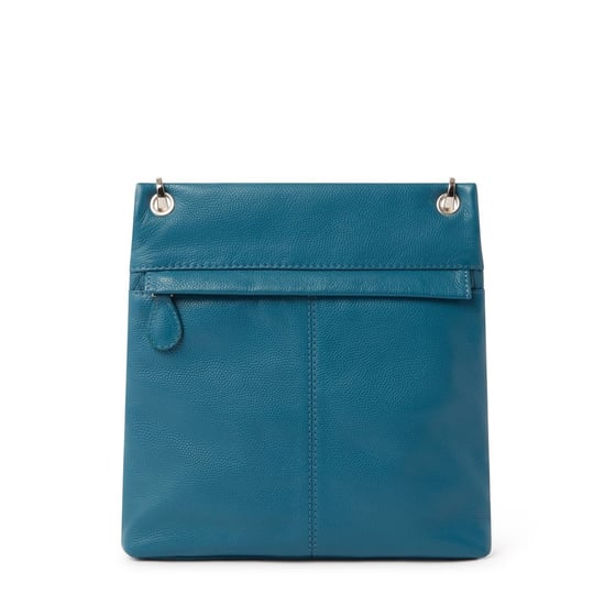 Accessories Osprey London London Miami Leather Crossbodyody Bag in Teal - Image 3