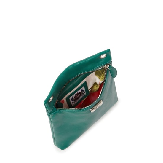 Accessories Osprey London London Miami Leather Crossbodyody Bag in Green - Image 2