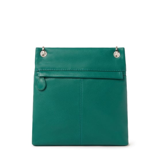 Accessories Osprey London London Miami Leather Crossbodyody Bag in Green - Image 3