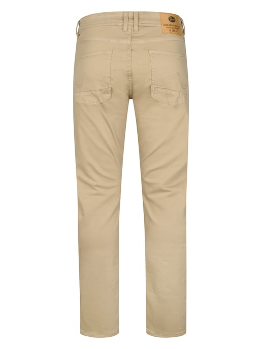 Petrol Industries - Heren Starling Straight Fit Gekleurde Denim Serpiente - Oranje - Image 3