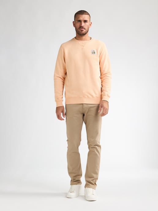 Petrol Industries - Heren Starling Straight Fit Gekleurde Denim Serpiente - Oranje - Image 5