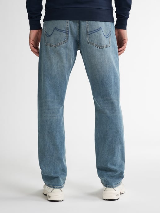 Petrol Industries - Heren Lewis Loose Fit Jeans Reefview - Blauw - Image 4