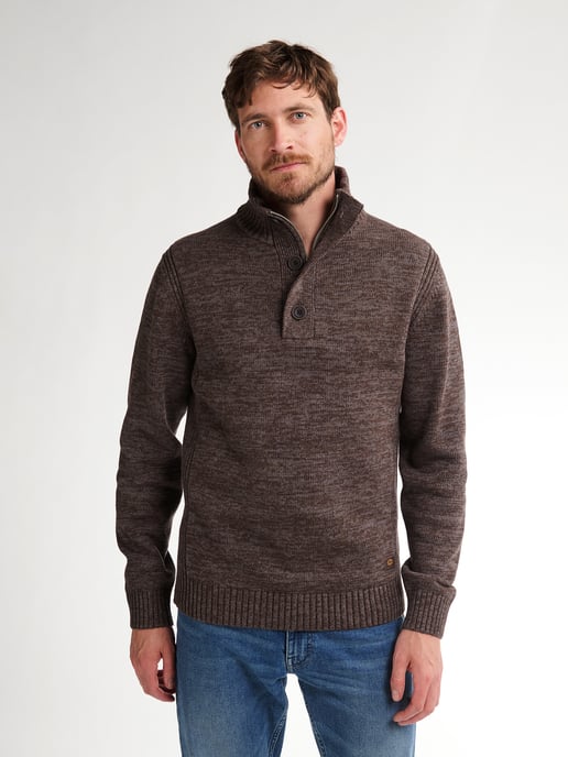 Petrol Industries - Melange Jumper Logan Men - Brown - Image 3