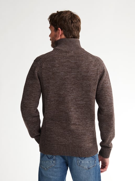 Petrol Industries - Melange Jumper Logan Men - Brown - Image 4