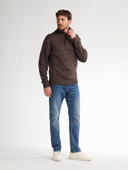 Petrol Industries - Melange Jumper Logan Men - Brown - Image 5