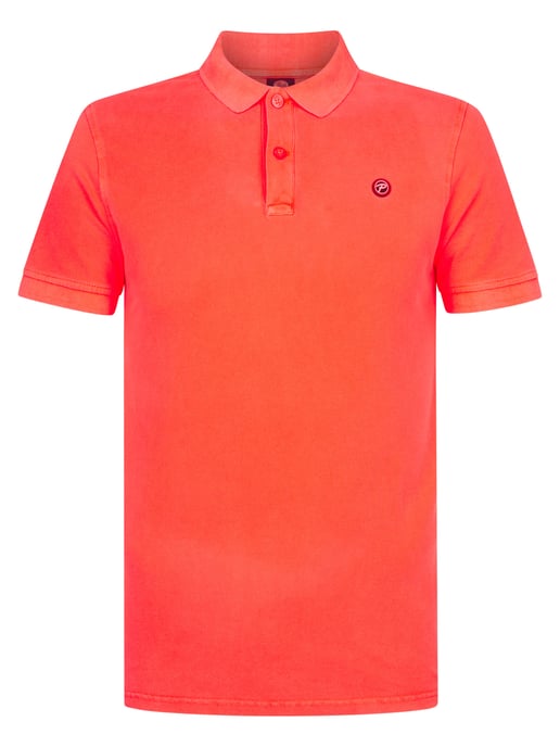 Petrol Industries - Heren Klassieke Polo Dolphin - Roze - Image 1