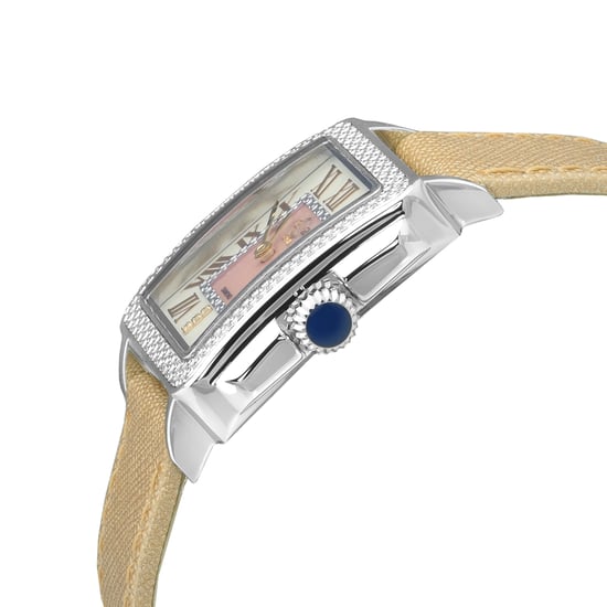 GV2 Padova Women's Silver Dial Yellow Gold Watch - Image 3