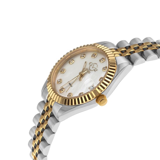 GV2 Naples Women's Silver Dial Two Tone Watch - Image 3