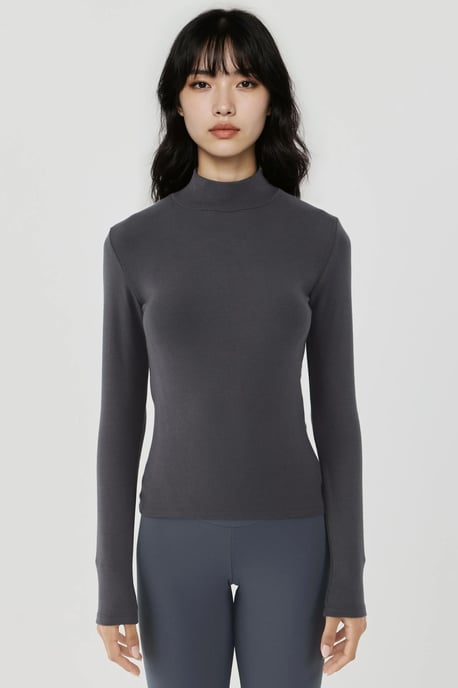 Ultrasoft Turtleneck Gebreide Top met Slim Fit - Image 1