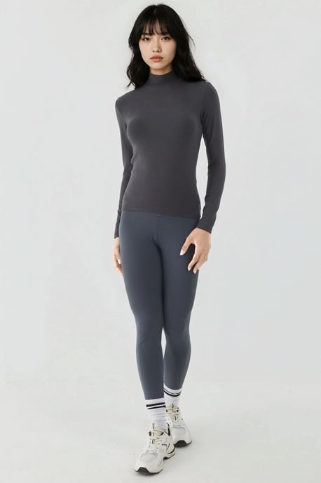 Ultrasoft Turtleneck Gebreide Top met Slim Fit - Image 4