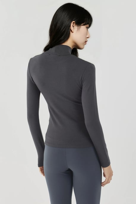 Ultrasoft Turtleneck Gebreide Top met Slim Fit - Image 6