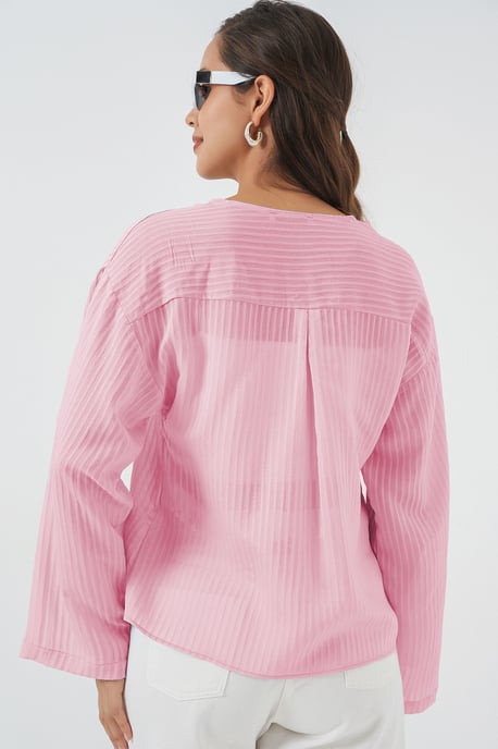 V-hals Blouse met Strik - Image 3