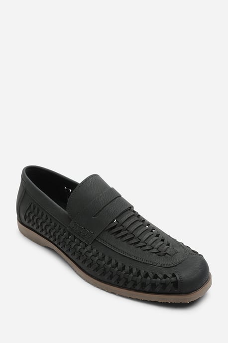 Colby Weave Slip on Loafers - Image 2