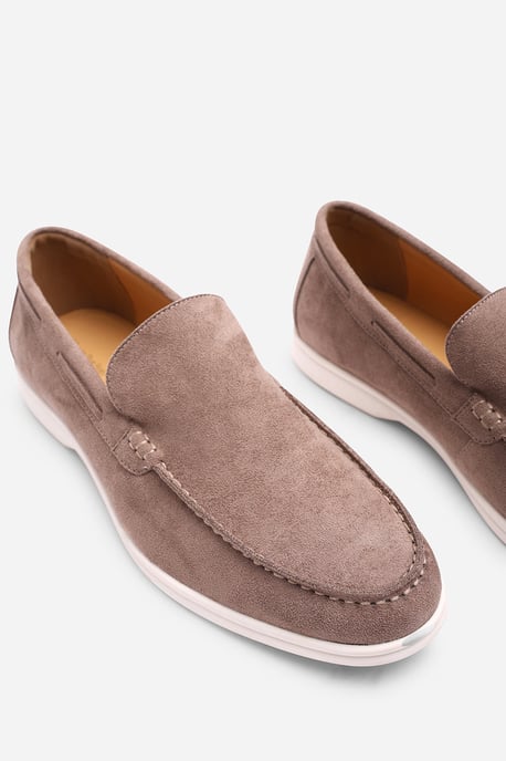 Trent Suede Slip On Easy Loafer - Image 4