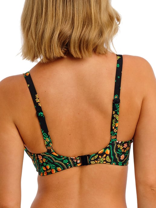 Sunset In Seville Plunge Bikini Top - Image 2