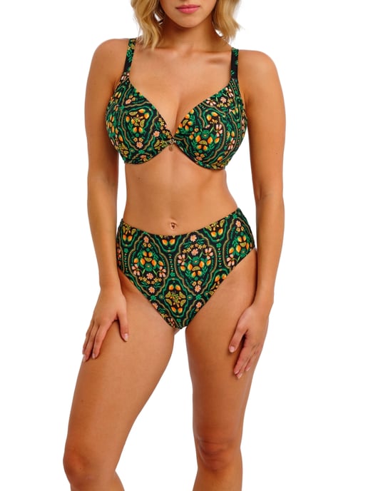 Sunset In Seville Plunge Bikini Top - Image 3