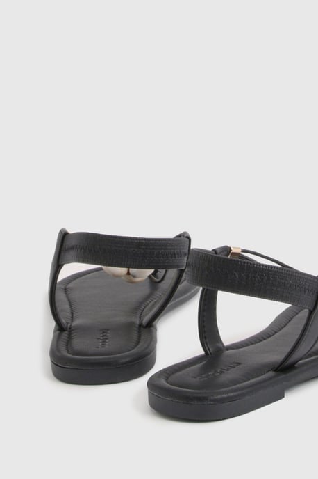Beaded Toe Post Sandals - Image 4