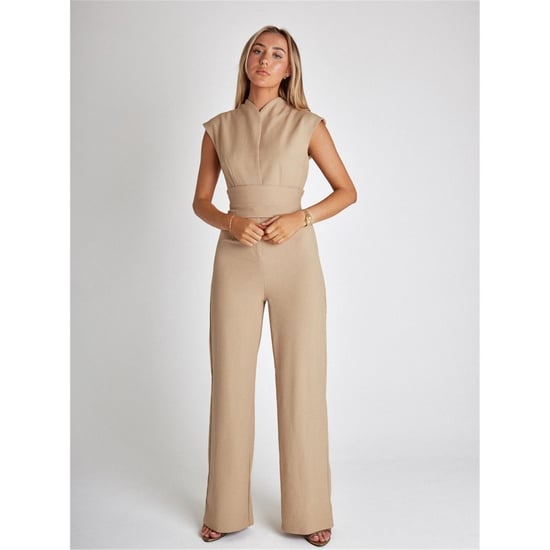Women's Odd Muse Mus Jumpsuit Ld99 in Camel - Image 4