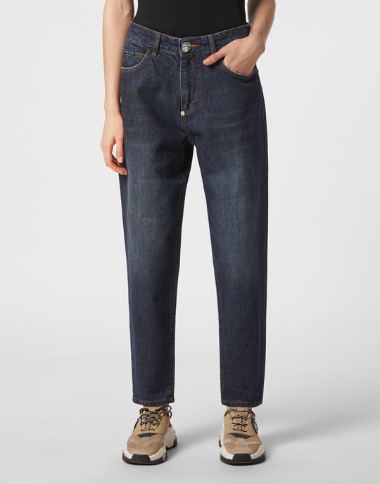 Jeans Mom Pasvorm Paisley - Image 2