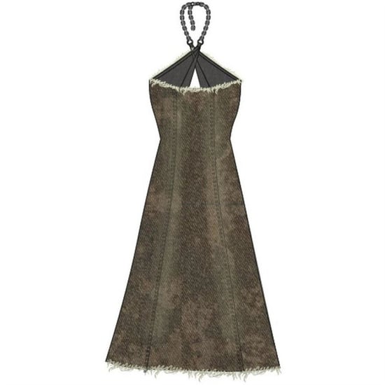 Women's The Ragged Priest Rag Deity Cut Out Halter Neck Sleeveless Top in Brown - Image 2