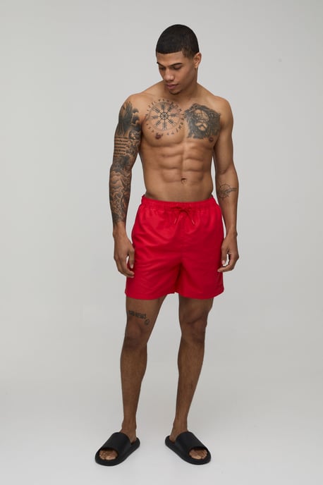 2 Pack Mid Length BM Autograph Swim Short - Image 4