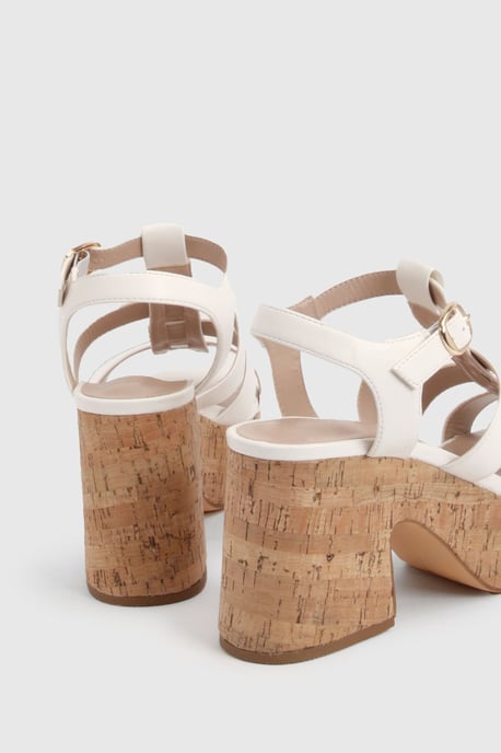 Gladiator Cork Wedges - Image 4