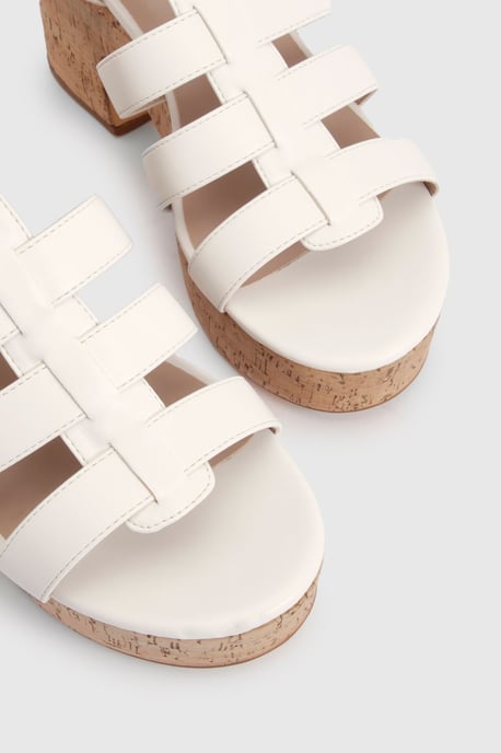 Gladiator Cork Wedges - Image 5