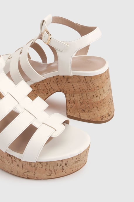 Gladiator Cork Wedges - Image 6
