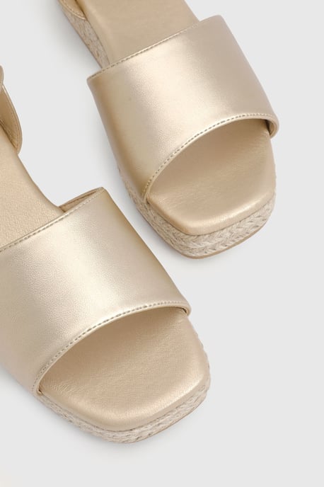 Extra Wide Fit 2 Part Flatform Wedges - Image 5