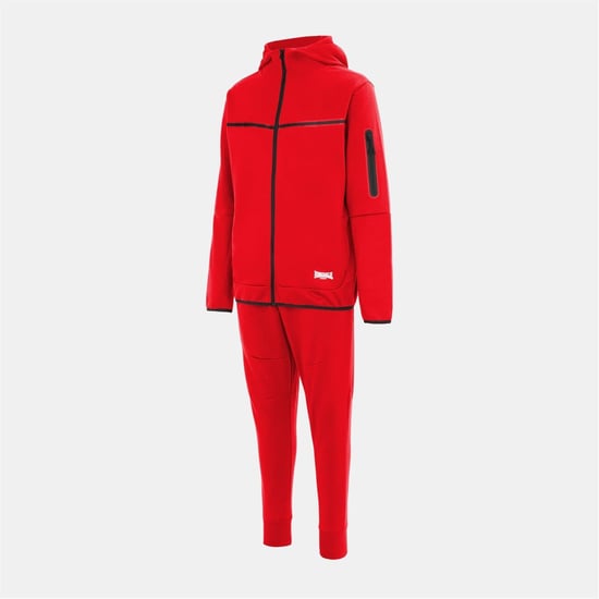 Men's Lonsdale Track Suit in Red - Image 3