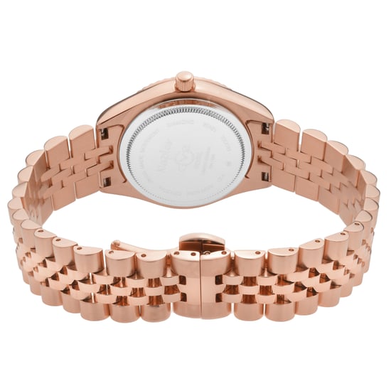 GV2 Naples Women's Silver Dial Rose Gold Watch - Image 3
